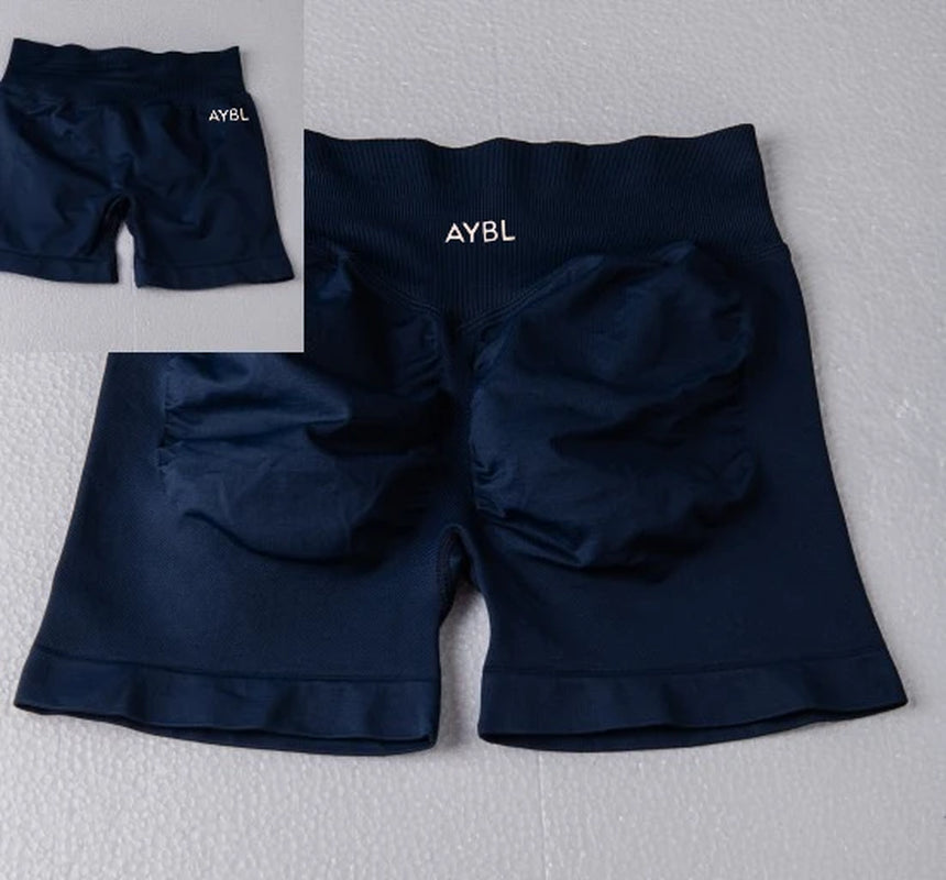 AYBL New Summer High Quality Spice Girls Sports Yoga Shorts Fitness Cycling Shorts Hip Lift Sports Fitness Pilates Yoga Shorts