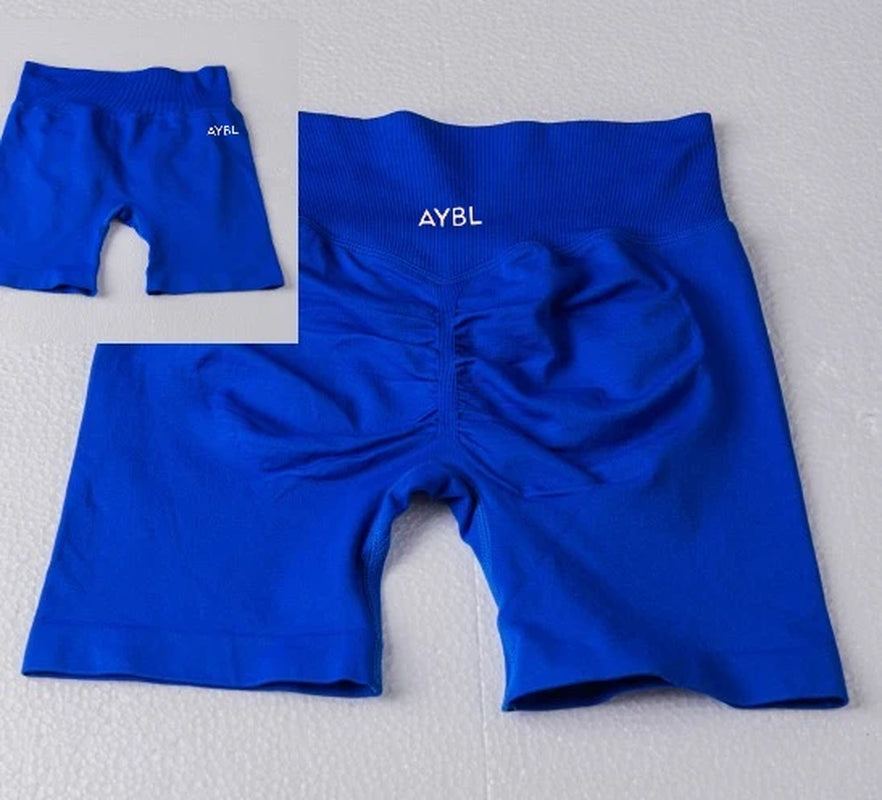 AYBL New Summer High Quality Spice Girls Sports Yoga Shorts Fitness Cycling Shorts Hip Lift Sports Fitness Pilates Yoga Shorts