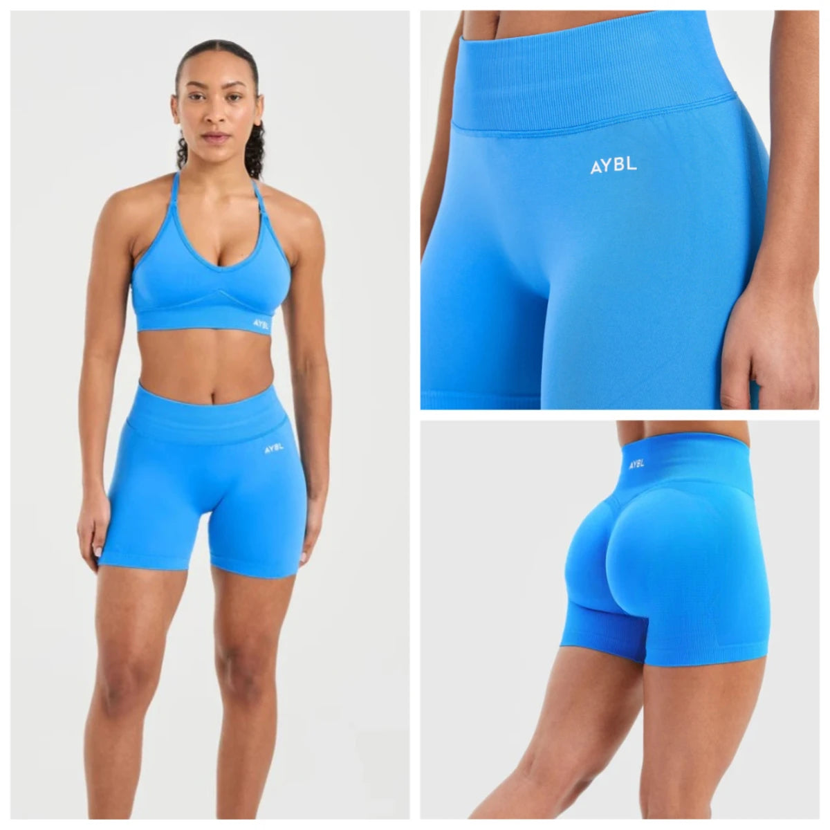 AYBL New Summer High Quality Spice Girls Sports Yoga Shorts Fitness Cycling Shorts Hip Lift Sports Fitness Pilates Yoga Shorts