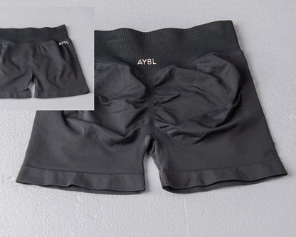 AYBL New Summer High Quality Spice Girls Sports Yoga Shorts Fitness Cycling Shorts Hip Lift Sports Fitness Pilates Yoga Shorts